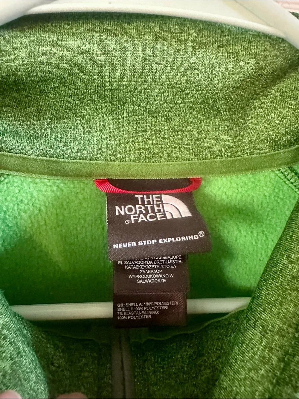 The North Face Men's Green Full-Zip Jacket